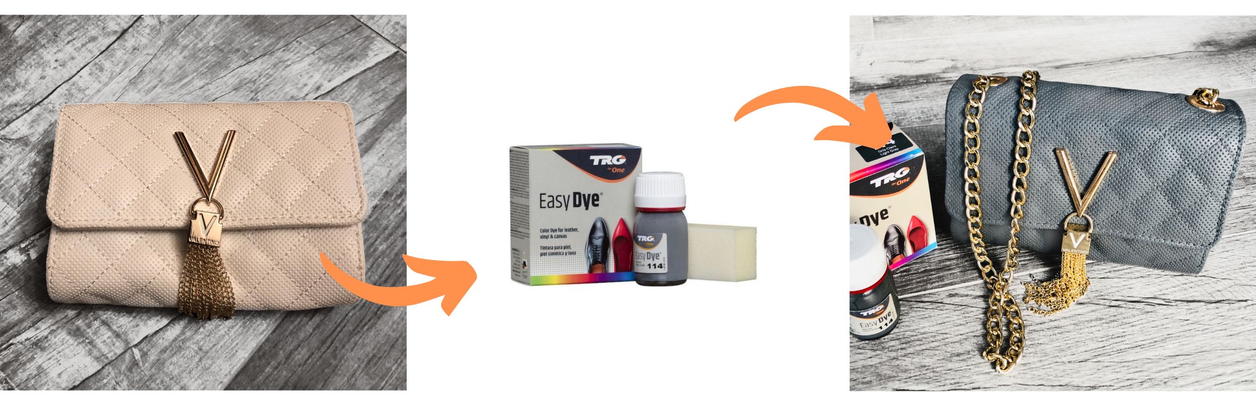 kolory do pokolorowania torebki Easy Dye TRG the One